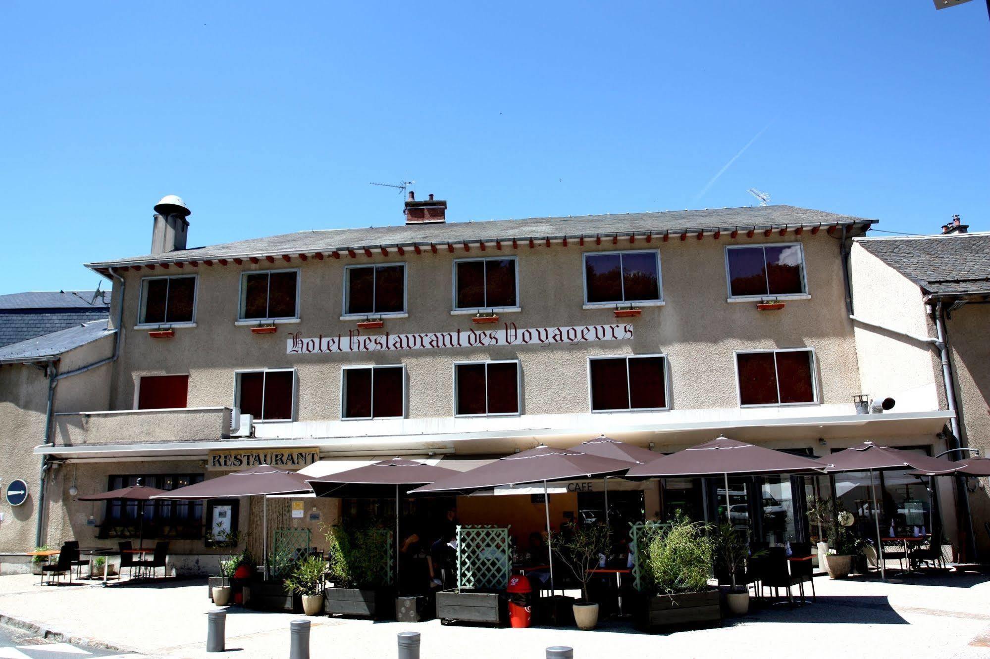 Logis Hotel Restaurant Des Voyageurs Pont-de-Salars Экстерьер фото