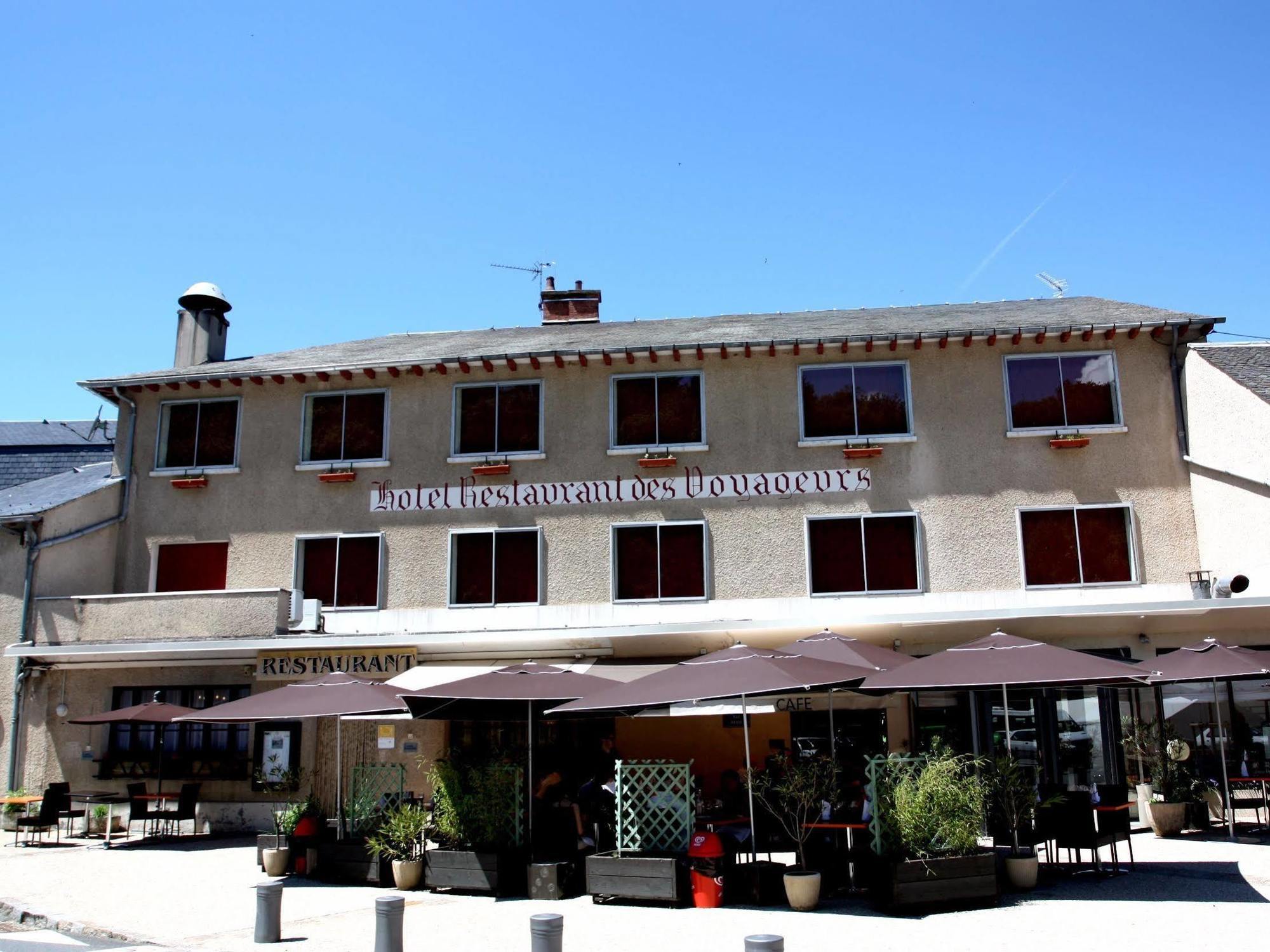 Logis Hotel Restaurant Des Voyageurs Pont-de-Salars Экстерьер фото